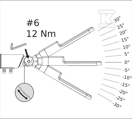 LED street luminaire SL AREA MD V 65W - 4058075725171